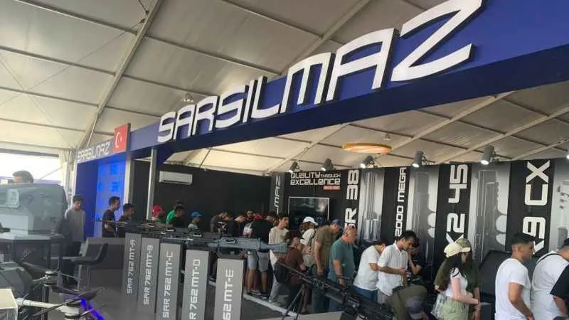 Sarsılmaz’ın ürün yelpazesi TEKNOFEST’te sergileniyor