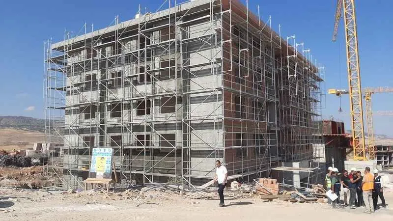 Adıyaman’da kalıcı konutların yapımı hızla sürüyor