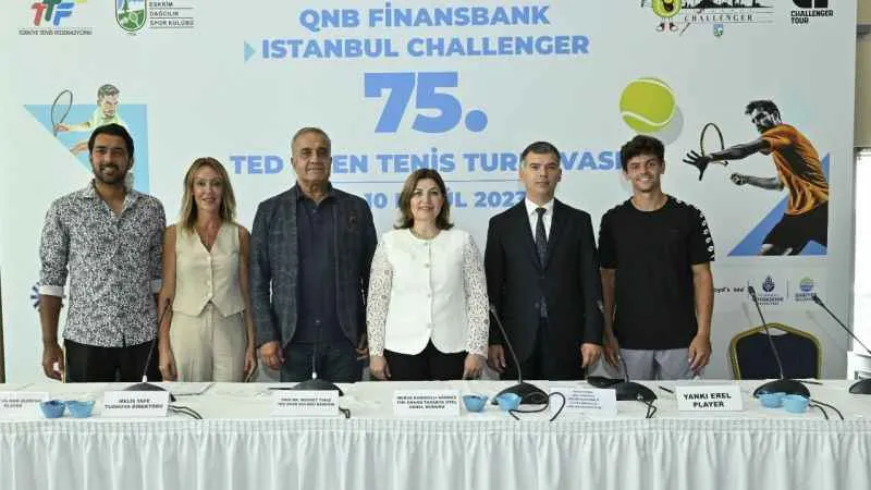 75. İstanbul Challenger - TED Open Uluslararası Tenis Turnuvası başladı