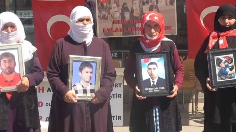 Muş’ta evlat nöbeti 113'üncü haftaya girdi