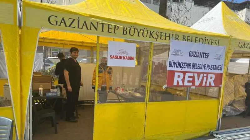 Gaziantep Büyükşehir, deprem sonrası binlerce vatandaşa temas etti