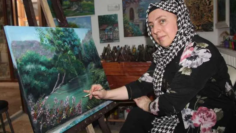 Doktor tavsiyesi ile meslek sahibi oldu