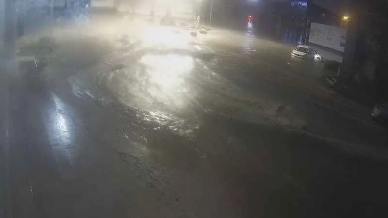 MASKO Mobilyacılar Sitesi’ni sel suları böyle bastı