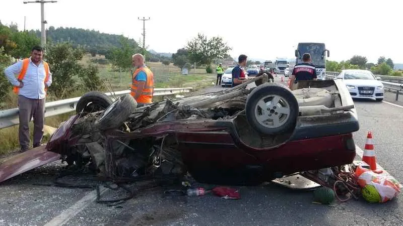 Uşak’taki kazada Ayşe Karabacak hayatını kaybetti