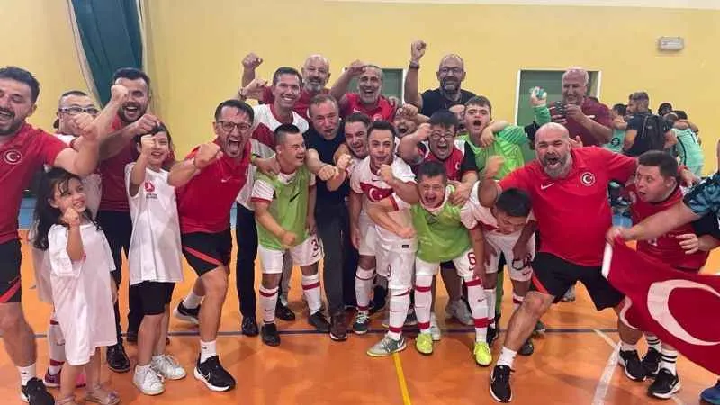 Down Sendromlu Milli Takımı, Avrupa şampiyonu oldu