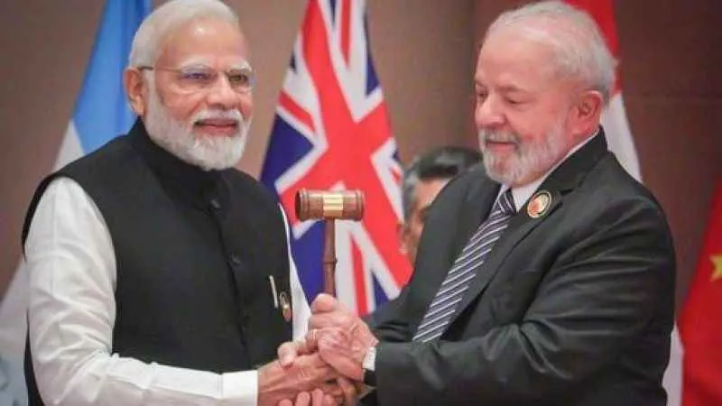 Hindistan, G20 dönem başkanlığını Brezilya'ya devretti