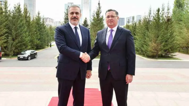 Dışişleri Bakanı Fidan Kazakistan’da