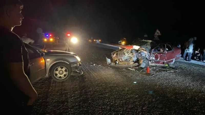 Manisa Akhisar'da trafik kazası: 1 ölü, 6 yaralı