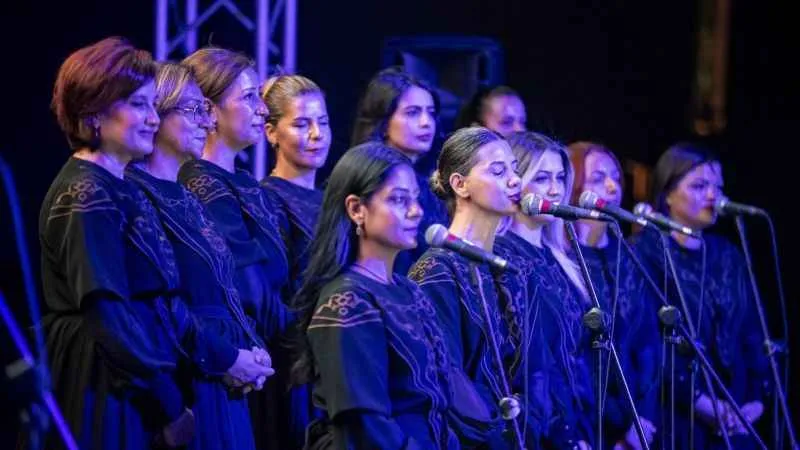 Hatay Medeniyetler Korosu'ndan teşekkür konseri