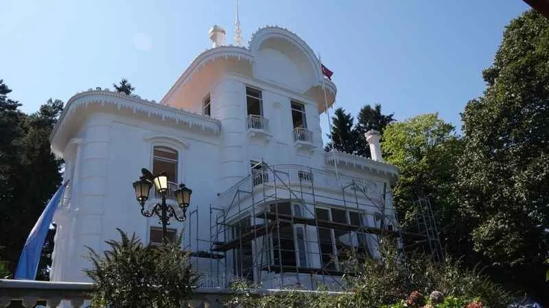 Atatürk Köşkü, Cumhuriyet’in 100. yılı resepsiyonuna hazırlanıyor