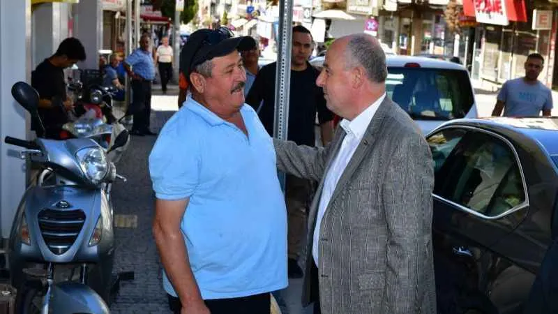 Yeni Denizli Valisi Coşkun, ilçede ziyaretlerini sürdürdü