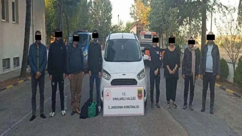 Kırklareli’nde bin 971 kaçak göçmen yakalandı