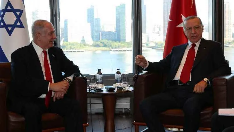 Cumhurbaşkanı Erdoğan, İsrail Başbakanı Netenyahu’yu kabul etti