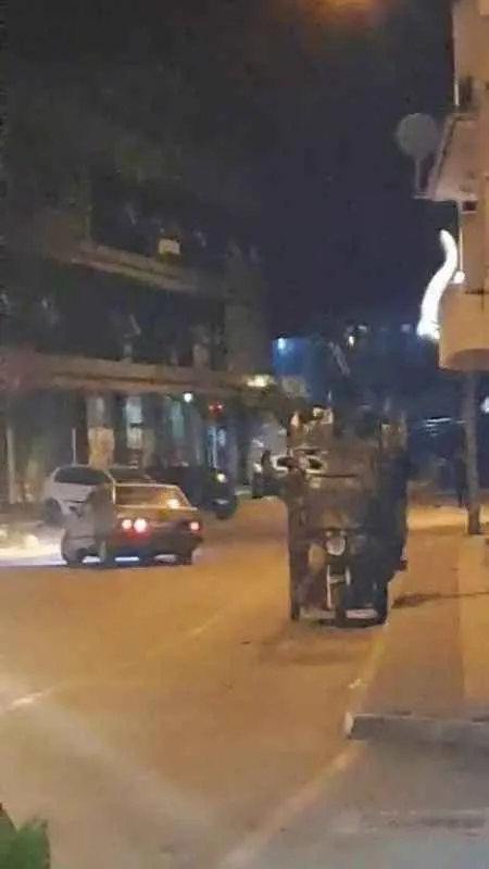 Cadde ortasında drift atan sürücüye 20 bin lira ceza