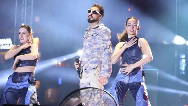 Bandırma'da Sefo ile rap rüzgârı