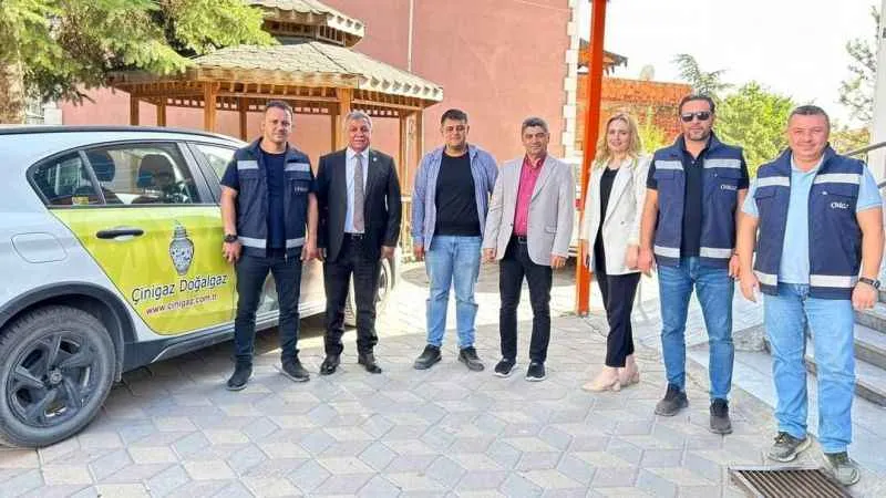 Müjdeyi Başkan Arif Teke verdi, Altıntaş doğalgaza kavuşuyor