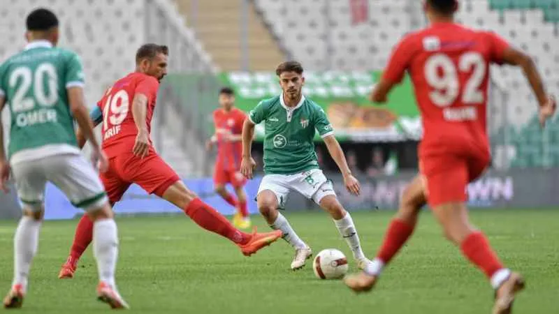 TFF 2. Lig: Bursaspor: 1 - Altınordu: 1