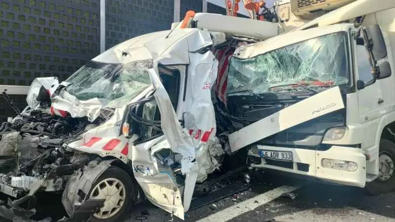 Yavuz Sultan Selim Köprüsü'nde kaza: 2 yaralı