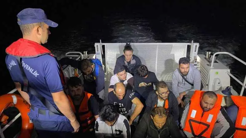 Fethiye’de 22 düzensiz göçmen yakalandı