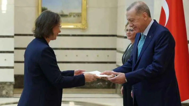 Cumhurbaşkanı Erdoğan, Fransa Büyükelçisi Dumont’u kabul etti