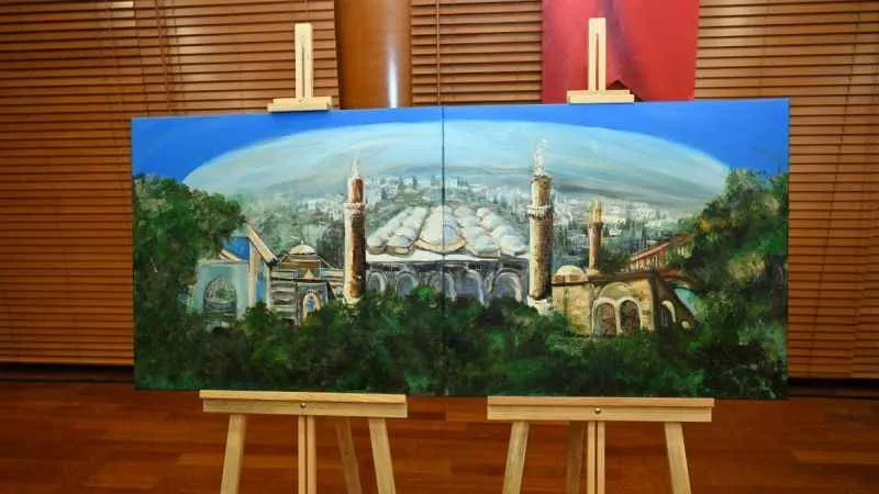 Uluslararası ressamların fırçasından Bursa