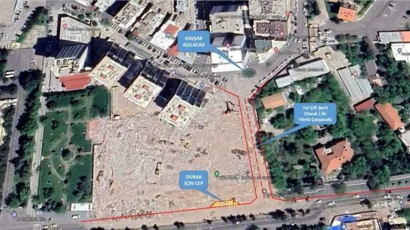 89 kişinin hayatını kaybettiği Galeria Sitesi bitişiğindeki cadde çift yönlü trafiğe açılıyor