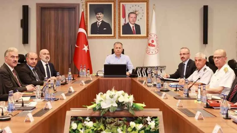 İçişleri Bakanlığında "Güvenlik, İstihbarat, Koordinasyon" toplantısı