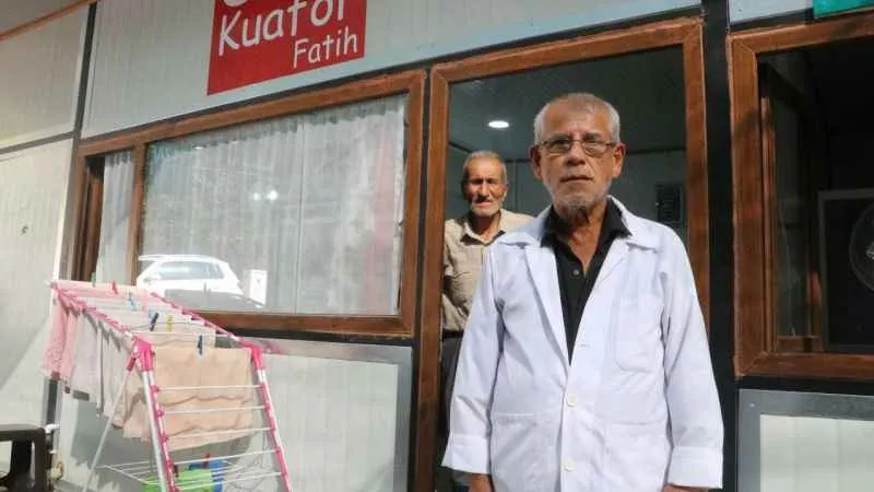 Enkaz kentte ücretsiz iş yerleri depremzede esnafa can suyu oldu