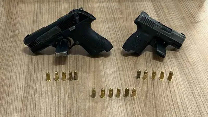 Eskişehir'de şüpheli şahıslardan silah ve mermi ele geçirildi