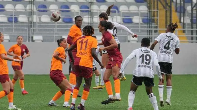 Turkcell Kadın Futbol Süper Ligi: Beşiktaş: 2 - Galatasaray: 0