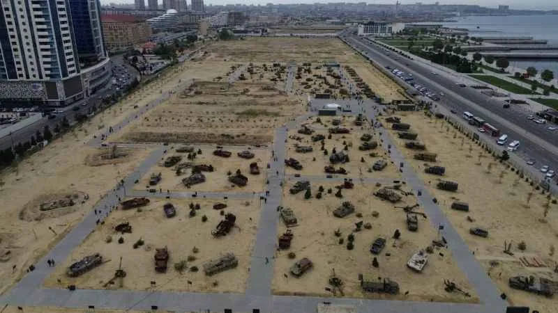 Karabağ Zaferi'ndeki teçhizatlar Savaş Ganimetleri Müzesi'nde sergileniyor