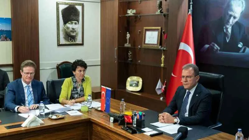 AB Türkiye Delegasyonu Başkanı Meyer-Landrut Mersin'de