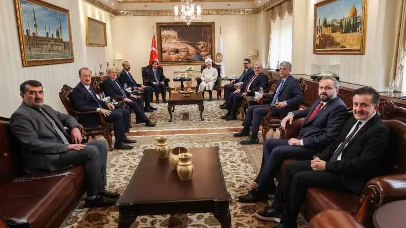 Bakanlıklararası Hac ve Umre Kurulu, Diyanet İşleri Başkanı Erbaş’ın başkanlığında toplandı