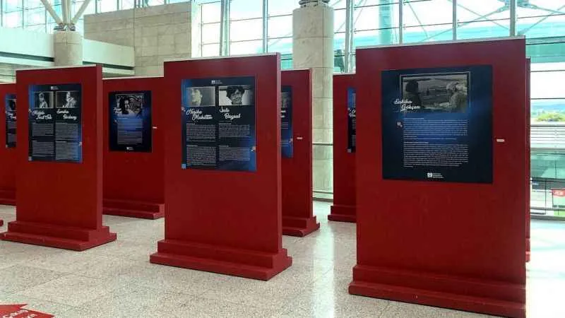 TAV Havalimanları’ndan “Cumhuriyet’in Kadınları” sergisi