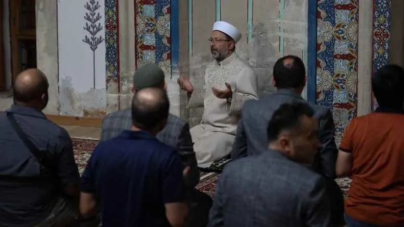 Diyanet İşleri Başkanı Erbaş: “Cenab-ı Hak coğrafyamızı kıyamete kadar İslam'ın esenliğinden mahrum eylemesin”