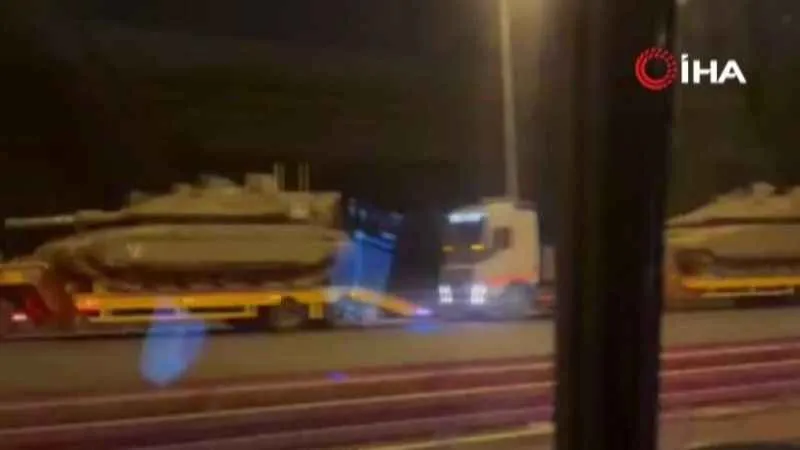 İsrail, Gazze sınırına tank sevkiyatı gerçekleştiriyor