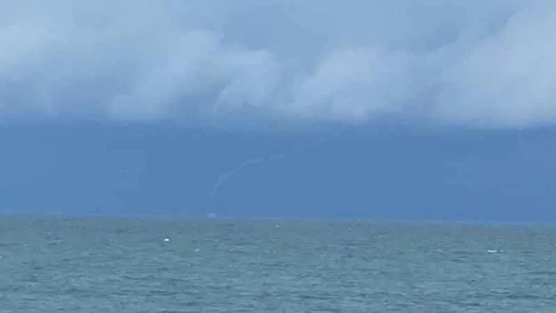 Karadeniz açıklarında hortum çıktı