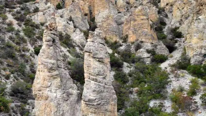 Erzurum’un peri bacaları keşfedilmeyi bekliyor