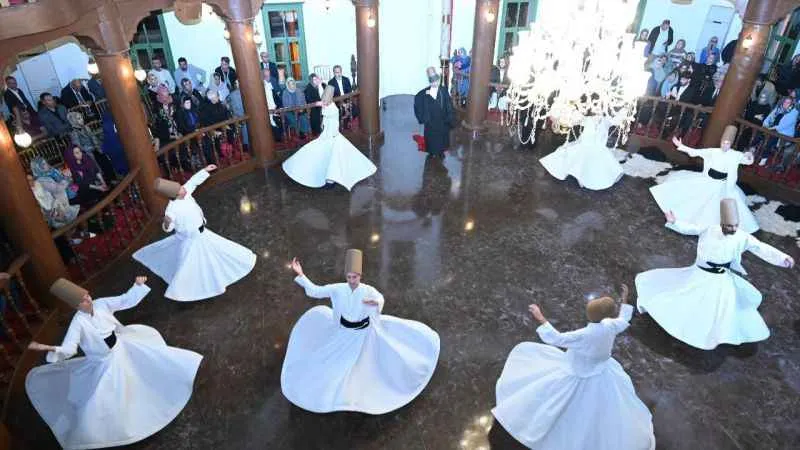 Bursa'da 4 asırlık mevlevihanede 98 yıl sonra ilk sema