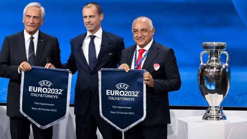 EURO 2032'ye Türkiye ve İtalya ev sahipliği yapacak
