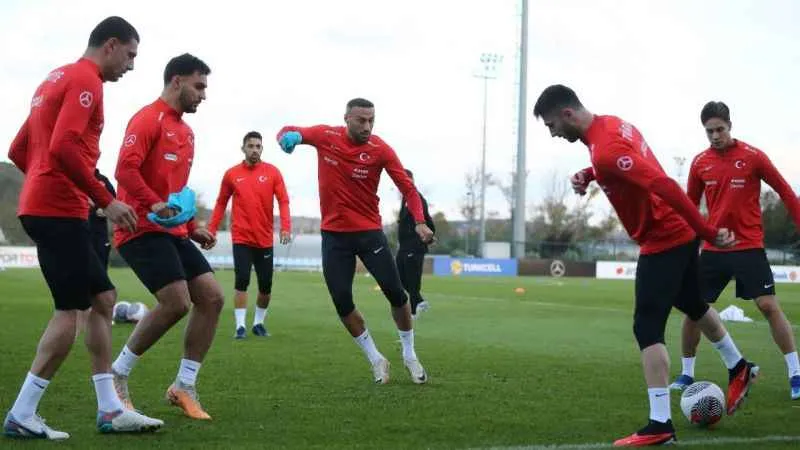 Milliler, Hırvatistan maçı hazırlıklarını sürdürdü