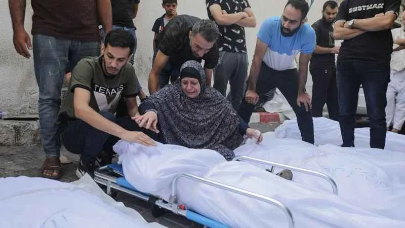 Gazze'de can kaybı bin 55'e yükseldi