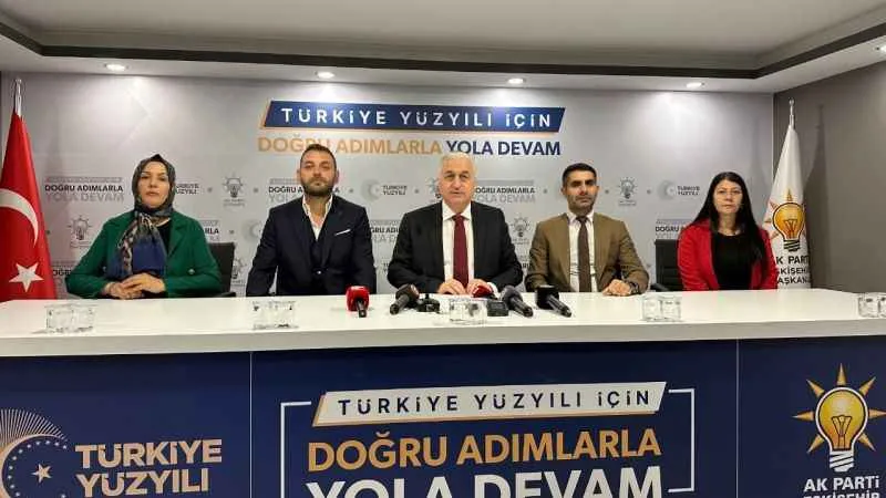 AK Parti’den 81 ilde ortak düzenlenen Filistin açıklaması