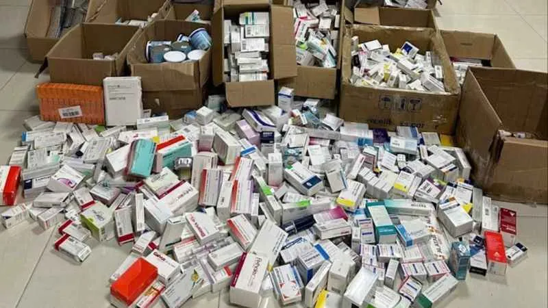 Hatay’da 55 bin tıbbi ilaç ele geçirildi