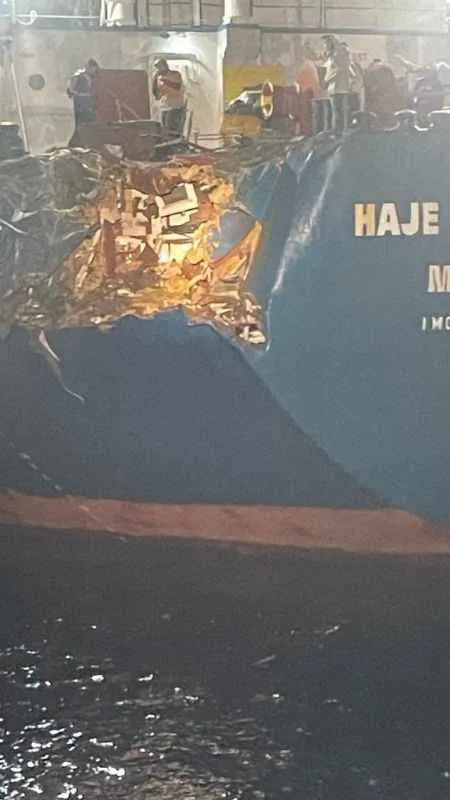 Ukrayna ve Rusya'ya ait gemiler Marmara'da çarpıştı