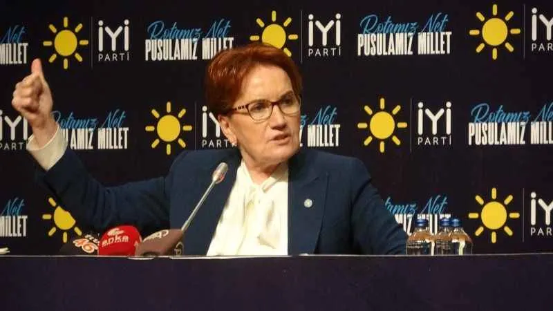 İYİ Parti Genel Başkanı Akşener: "Bu ittifak sistemlerinin hiçbir faydası yok"
