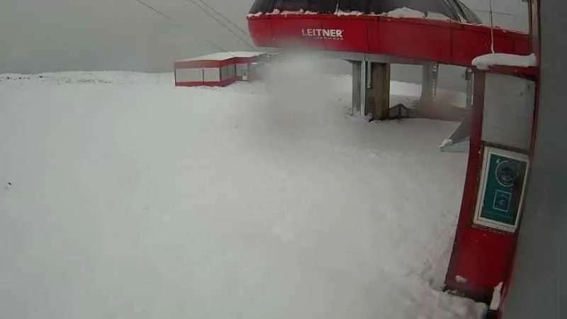 Erciyes'te kar kalınlığı 30 santimi buldu