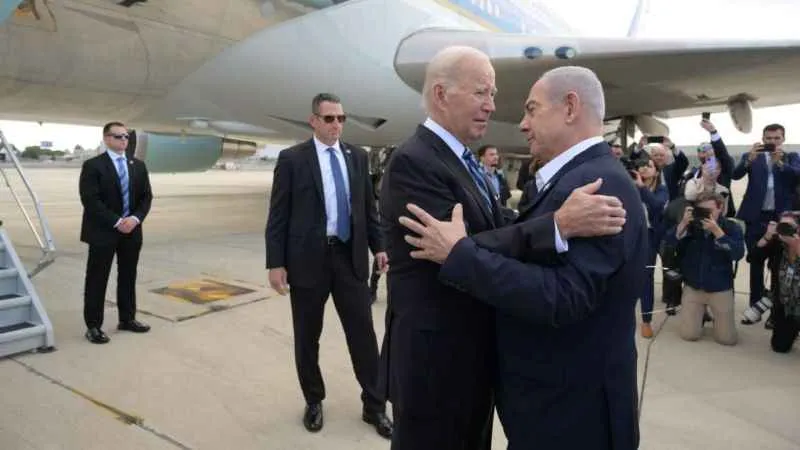 Biden'dan İsrail'e destek ziyareti