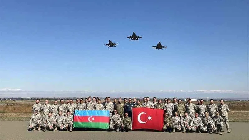Türk F-16'ları "Mustafa Kemal Atatürk 2023" tatbikatı için Azerbaycan'da
