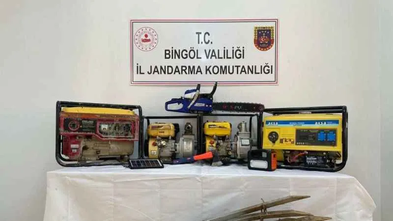 Bingöl'de 10 ayrı hırsızlık olayına karışan 2 kişi tutuklandı